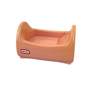 Little Tikes dollhouse Baby Bed Bassinet vintage pink for dolls